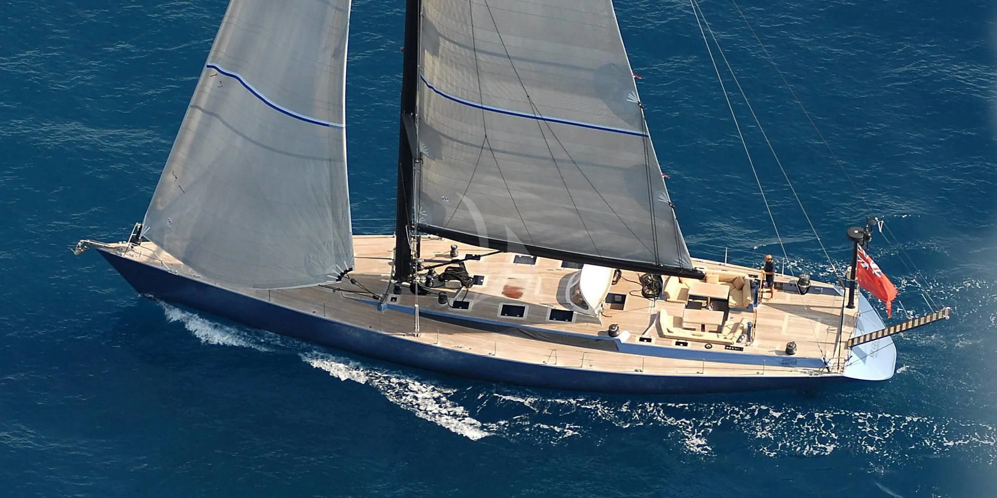 a boat on the water aboard WALLY ONE Yacht for Sale