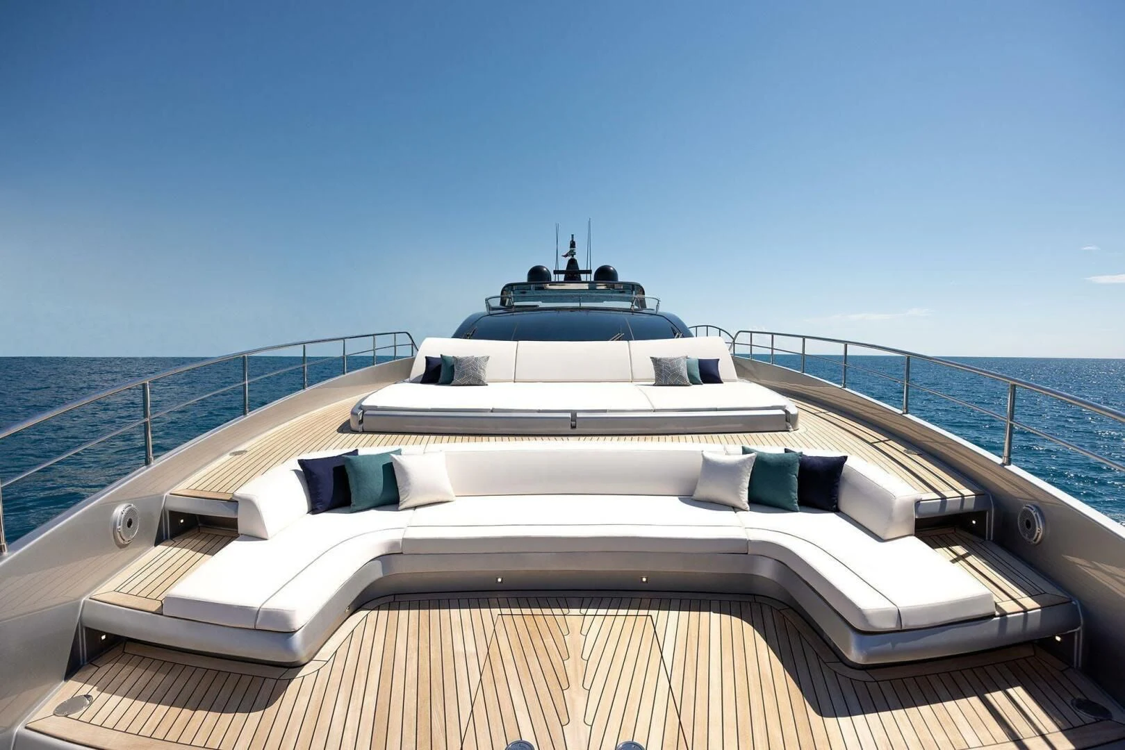 a boat on a deck aboard ALEGRA Yacht for Sale
