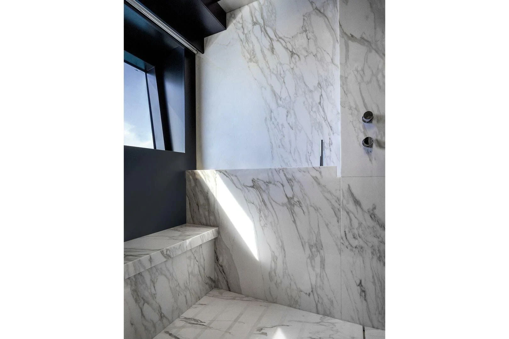 a white wall with a broken wall aboard ALEGRA Yacht for Sale