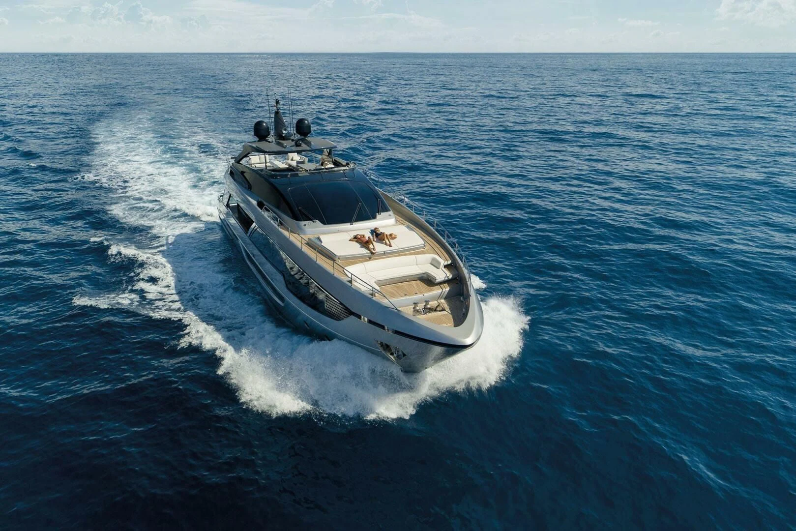 a boat on the water aboard ALEGRA Yacht for Sale
