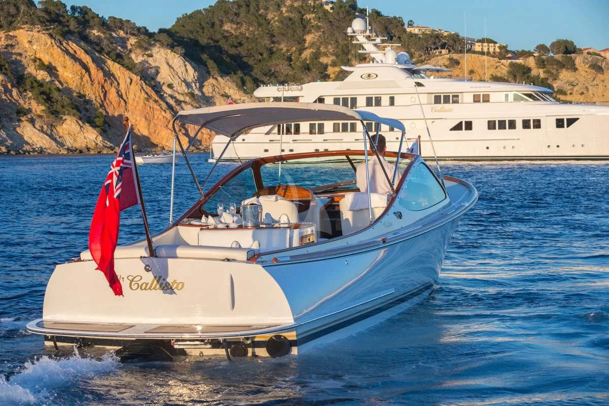 a boat on the water aboard NECTAR Yacht for Sale