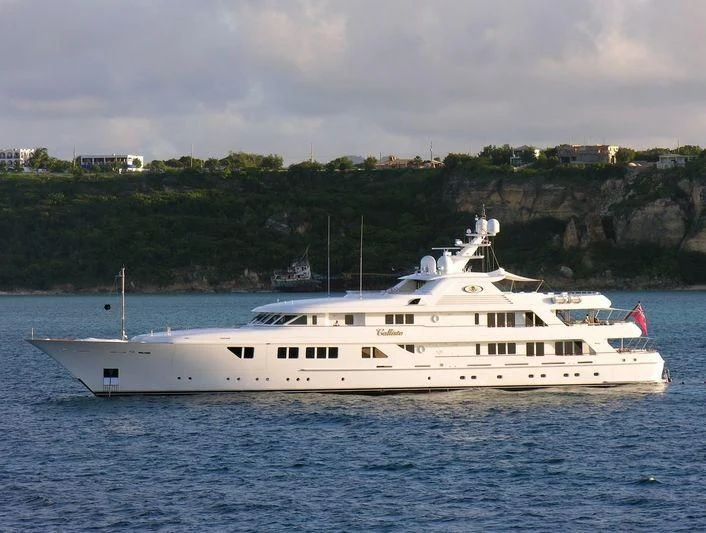 a boat on the water aboard NECTAR Yacht for Sale