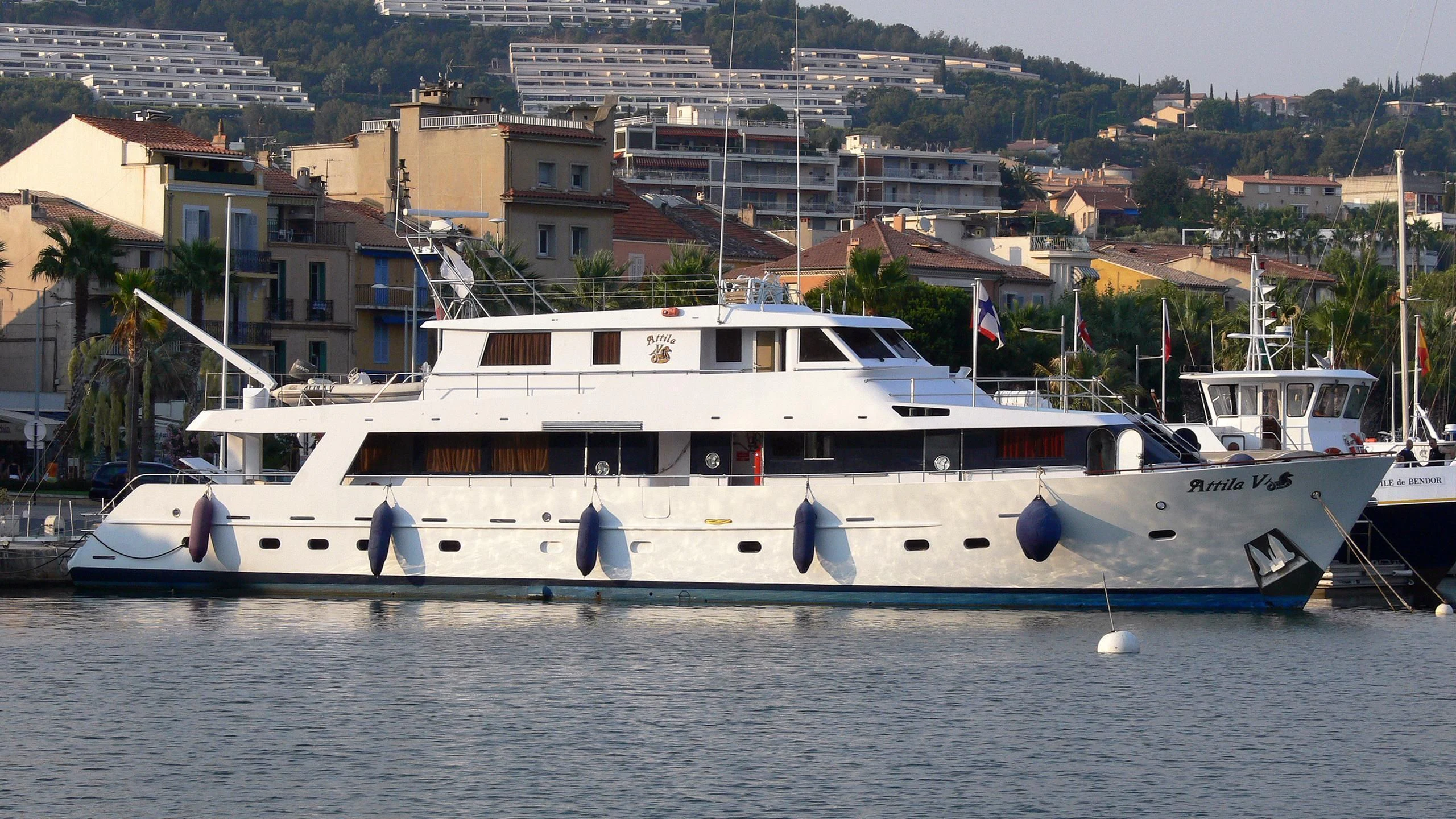 a boat on the water aboard MARAM Yacht for Sale