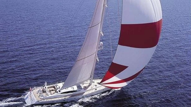 a sailboat on the water aboard SUNLEIGH Yacht for Sale
