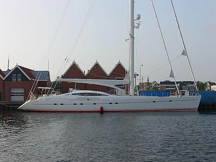 a boat in the water aboard SUNLEIGH Yacht for Sale