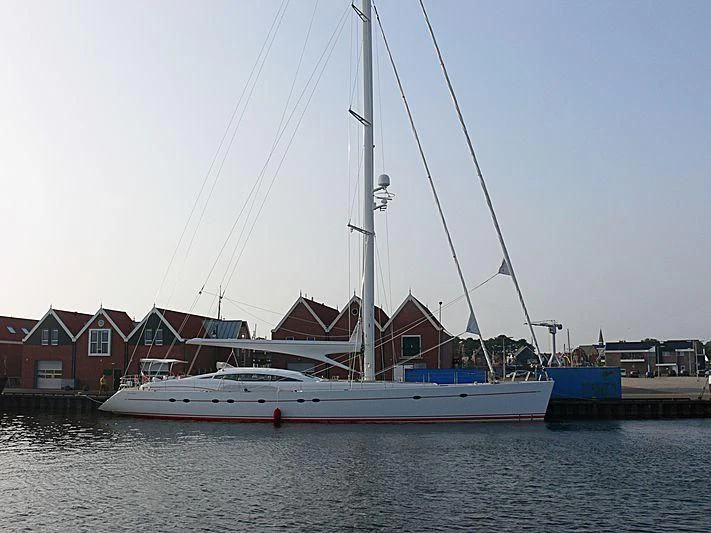a boat on the water aboard SUNLEIGH Yacht for Sale