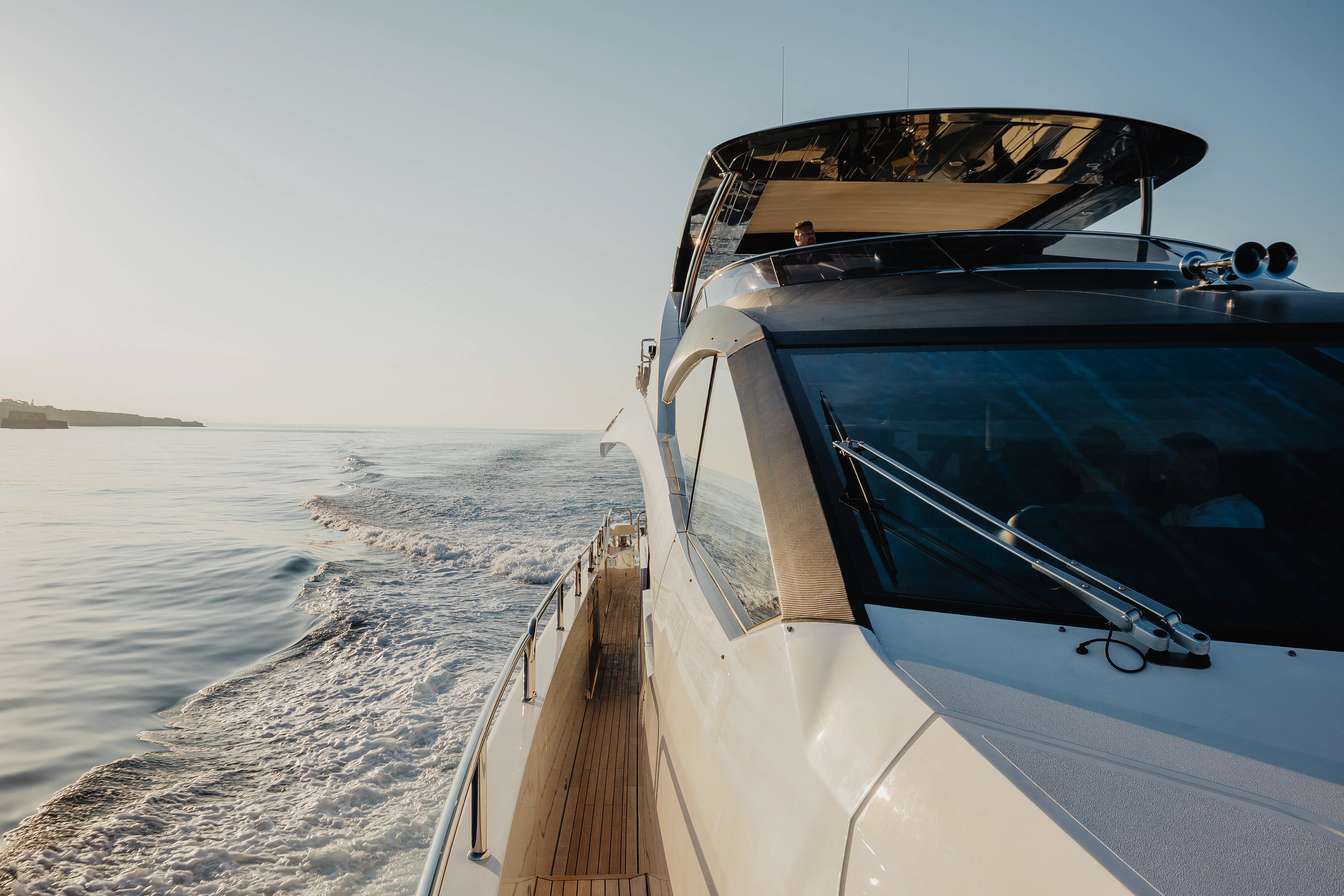 a boat on the water aboard STARDUST OF MARY Yacht for Sale