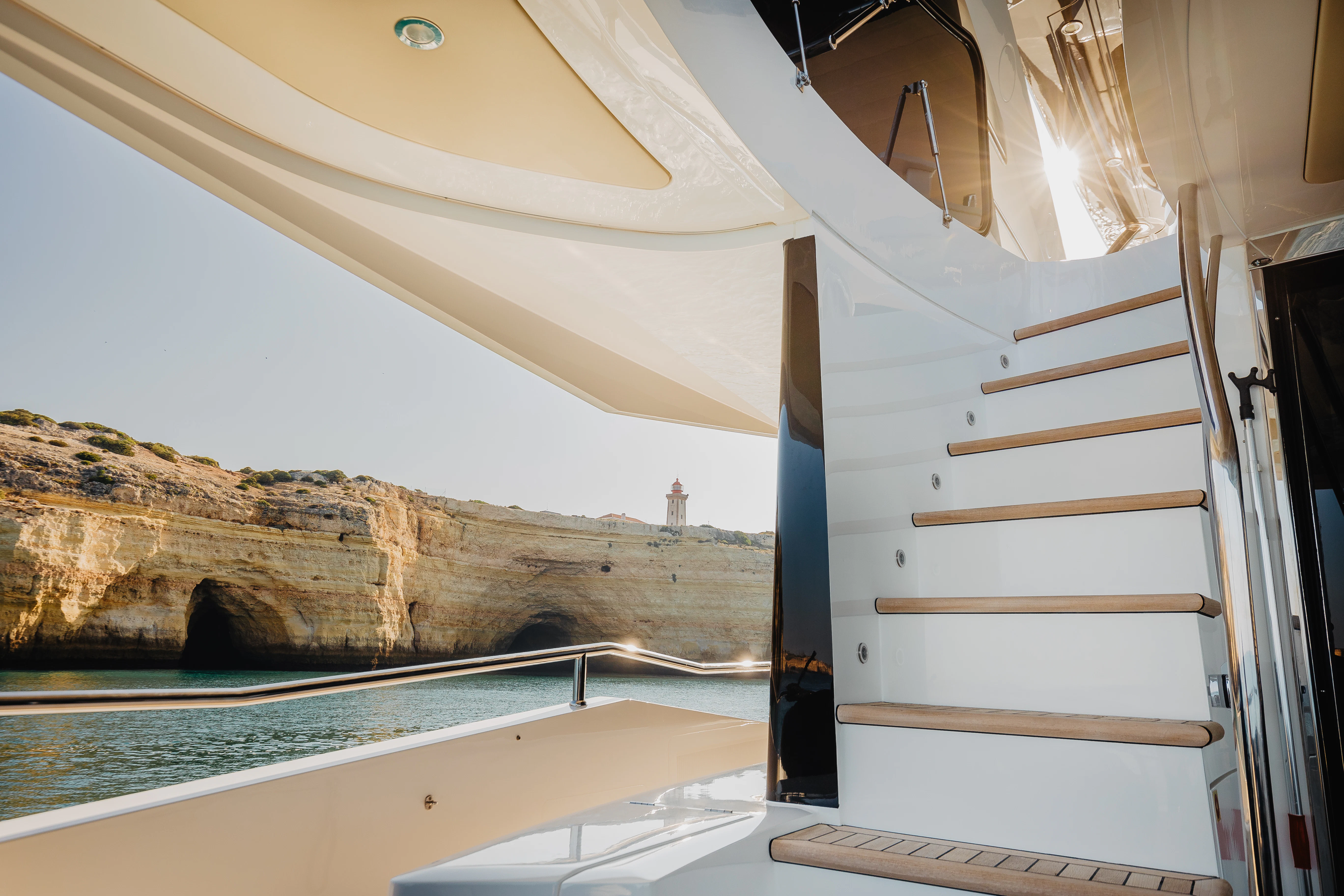 a boat on the water aboard STARDUST OF MARY Yacht for Sale