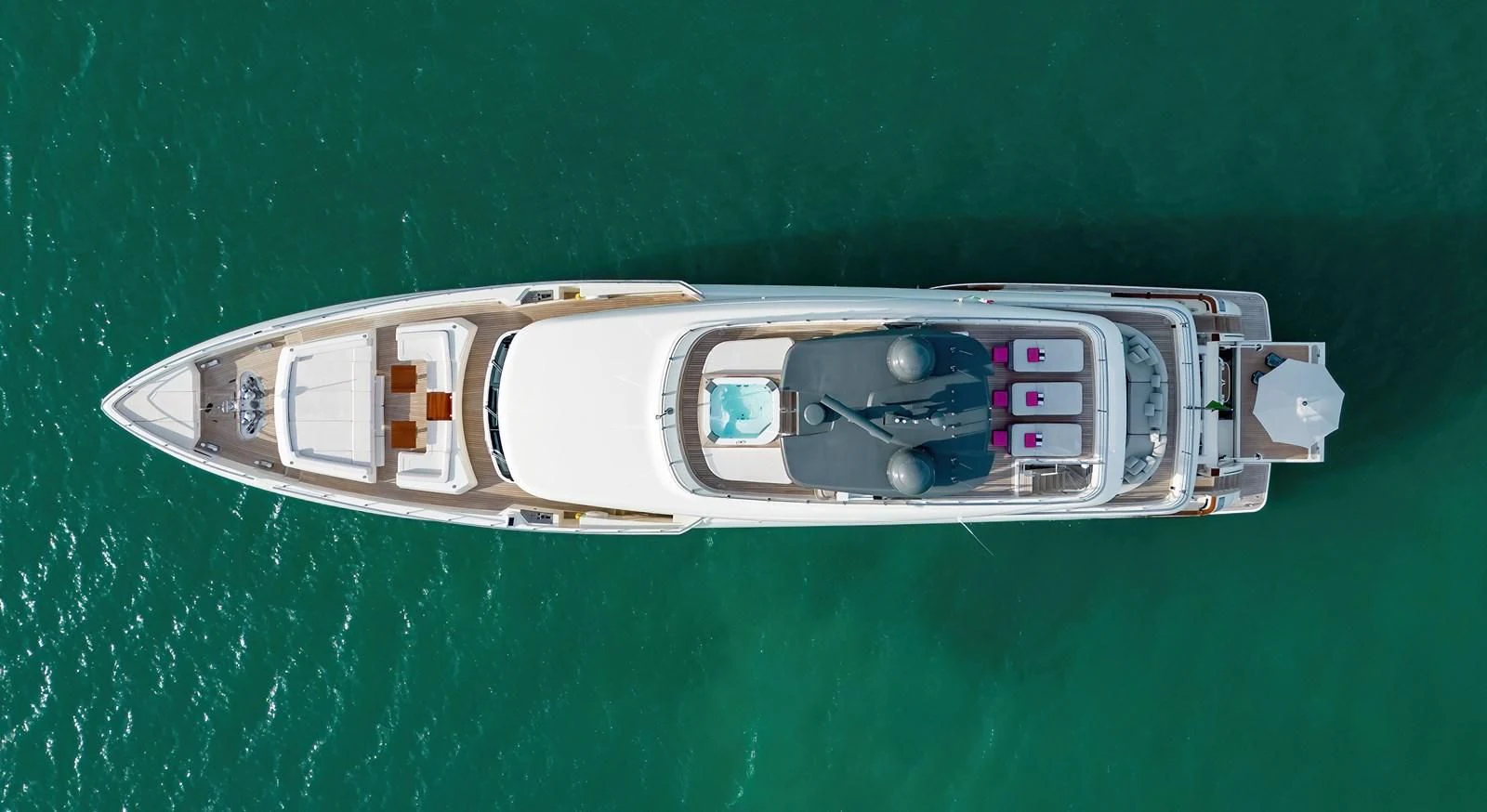 a rectangular object with a small object on it aboard FRANGELO Yacht for Sale