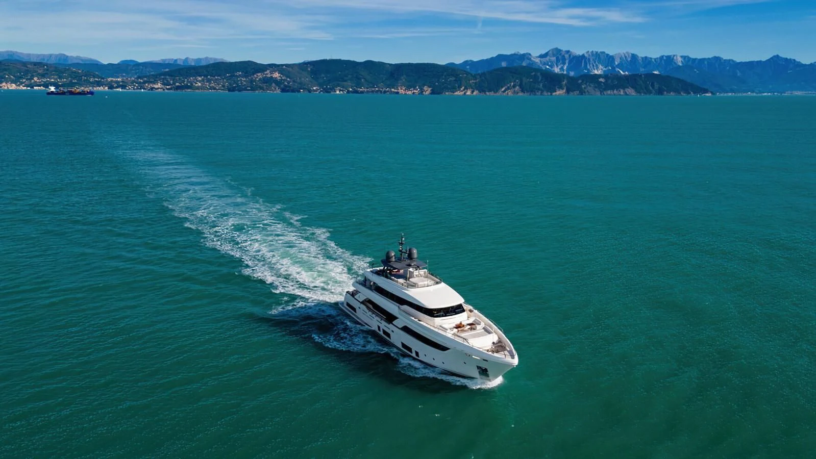 a boat on the water aboard FRANGELO Yacht for Sale