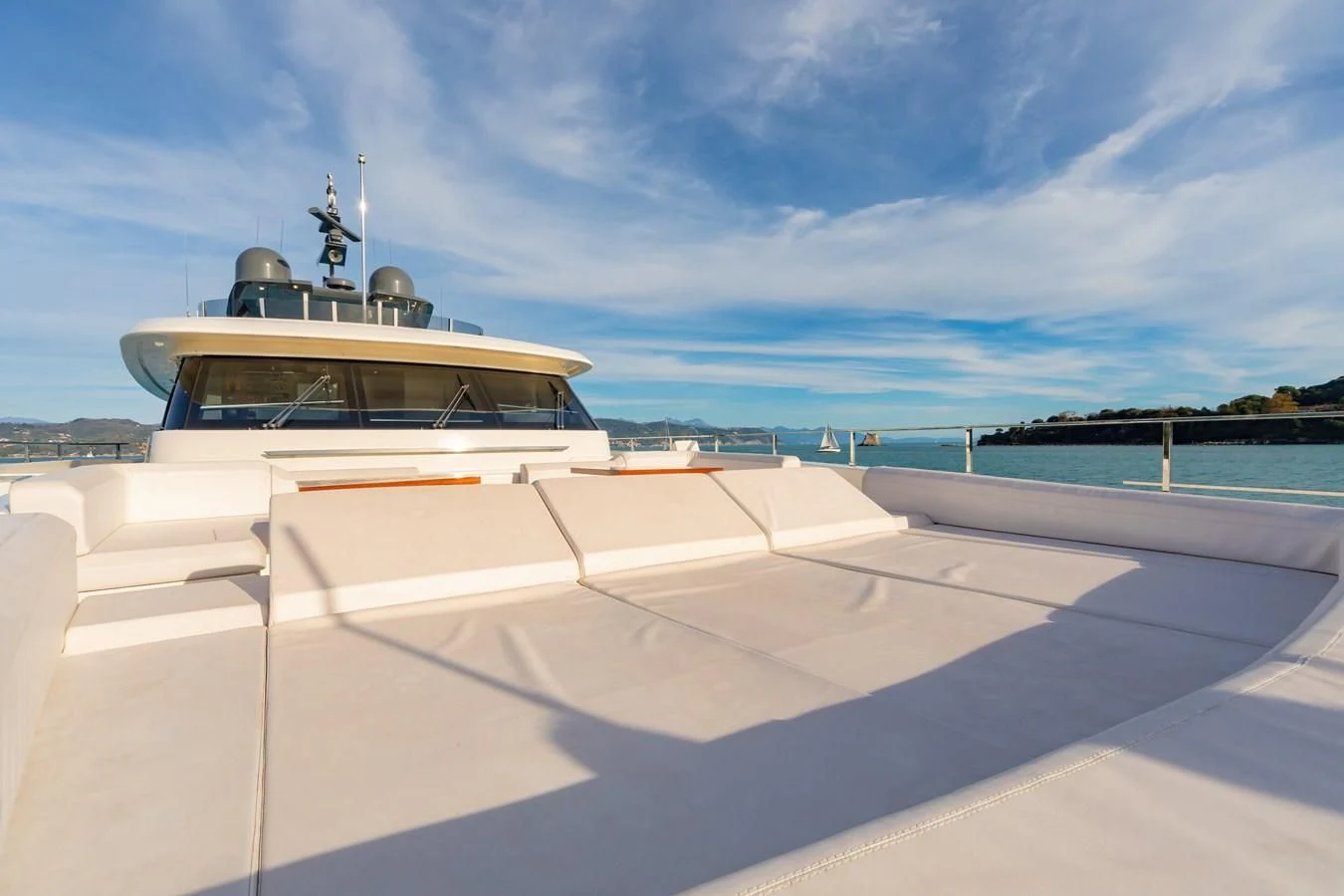 a boat on a dock aboard FRANGELO Yacht for Sale