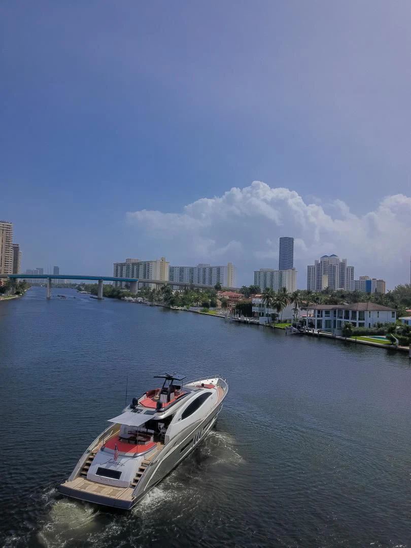 a boat on the water aboard CHAPTER II Yacht for Sale