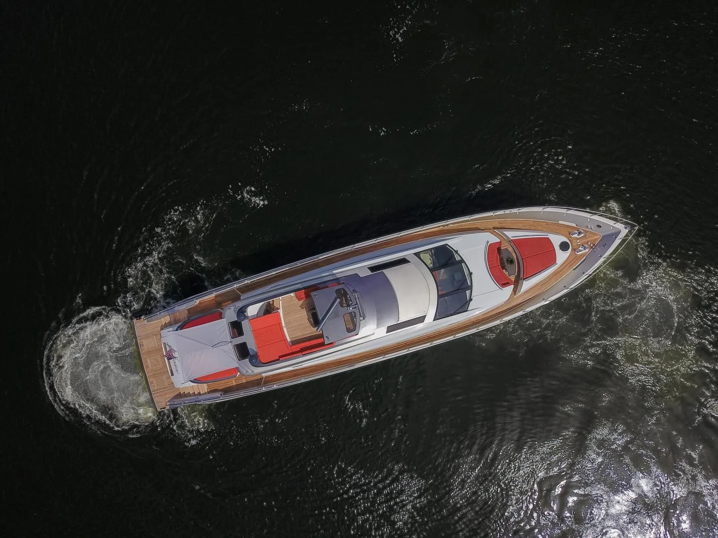 a space ship in space aboard CHAPTER II Yacht for Sale