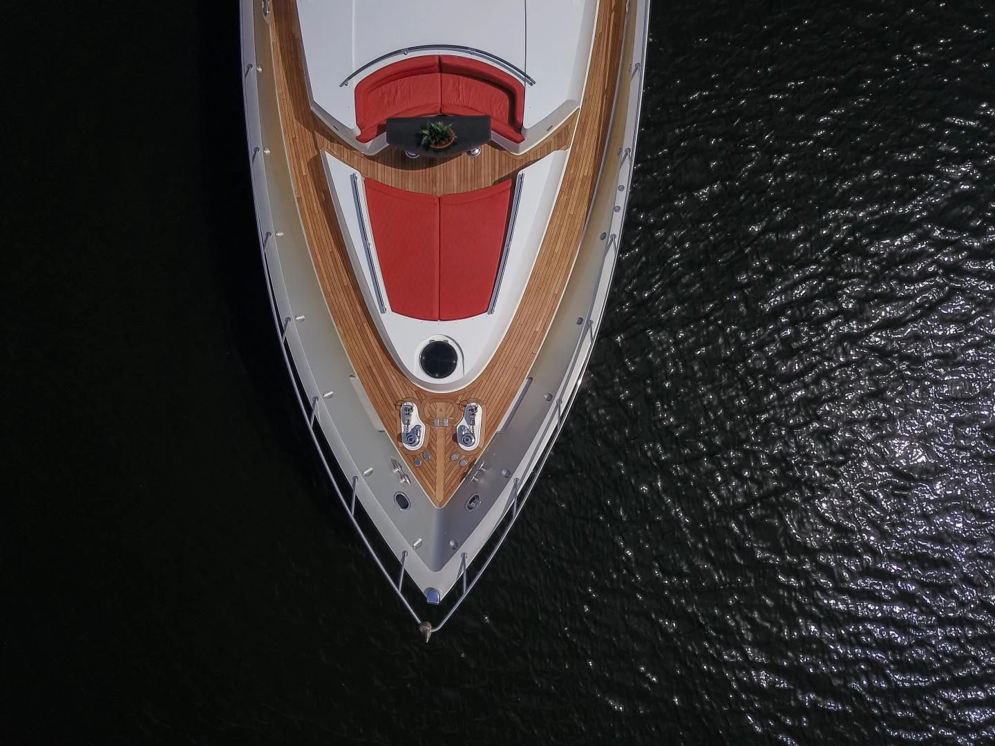 a close-up of a car aboard CHAPTER II Yacht for Sale