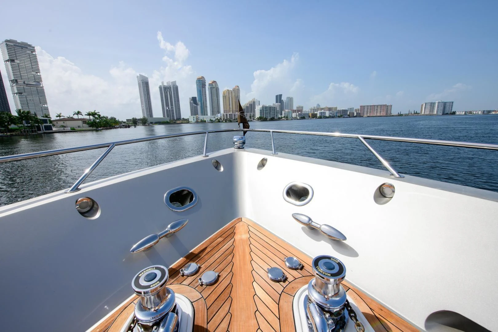 a boat on the water aboard CHAPTER II Yacht for Sale