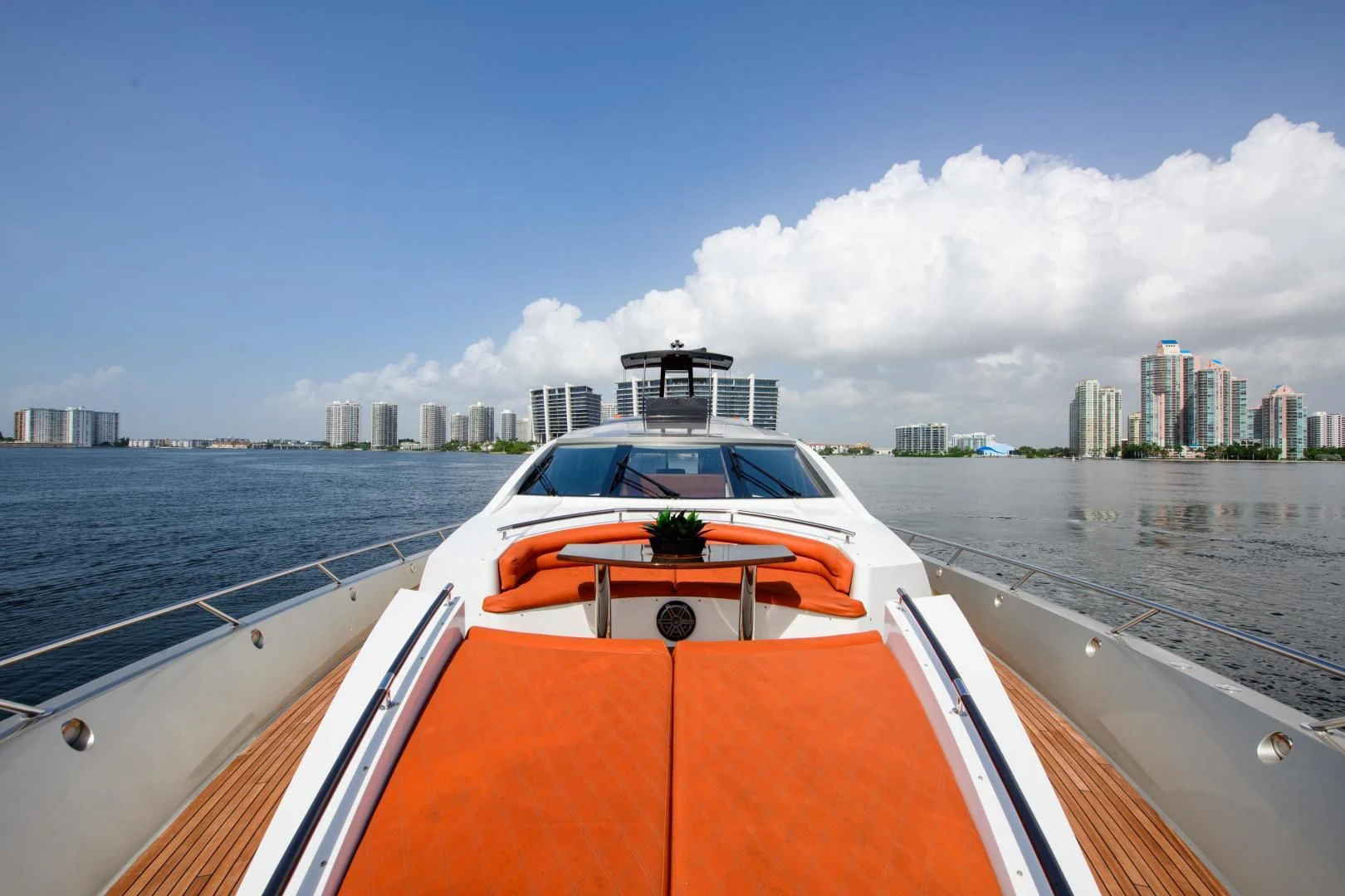 a boat on the water aboard CHAPTER II Yacht for Sale