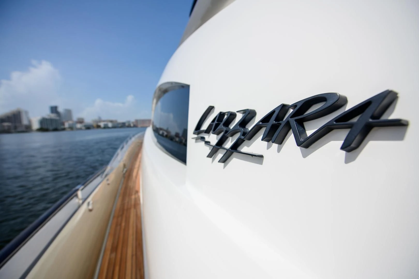 a close-up of a boat aboard CHAPTER II Yacht for Sale