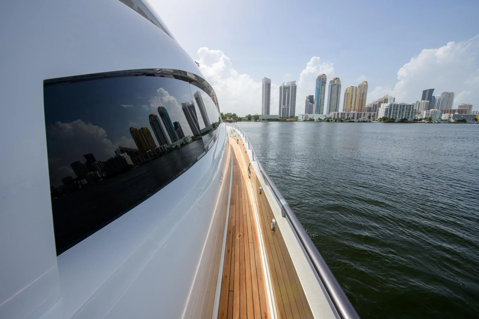a boat on the water aboard CHAPTER II Yacht for Sale