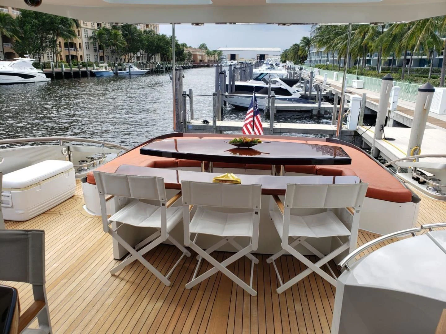 a boat on the water aboard CHAPTER II Yacht for Sale