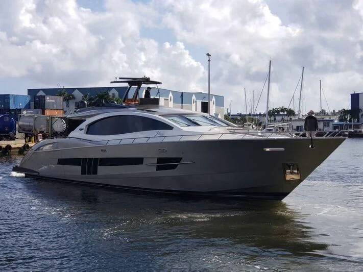 a boat in the water aboard CHAPTER II Yacht for Sale