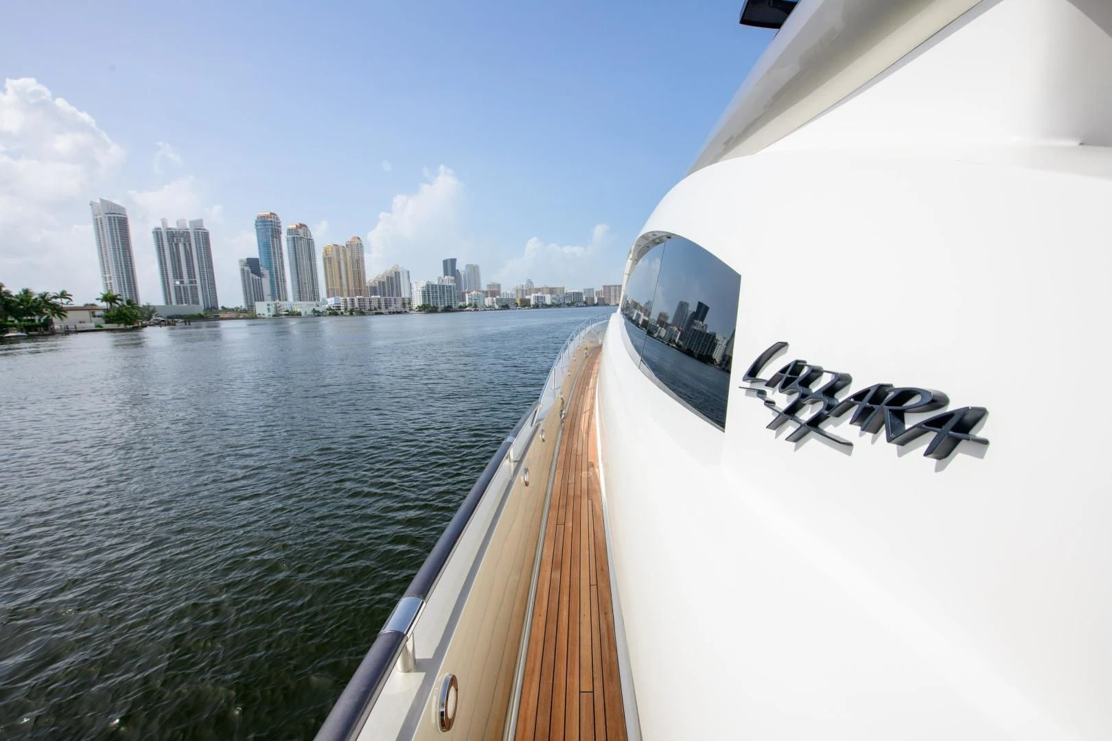 a boat on the water aboard CHAPTER II Yacht for Sale