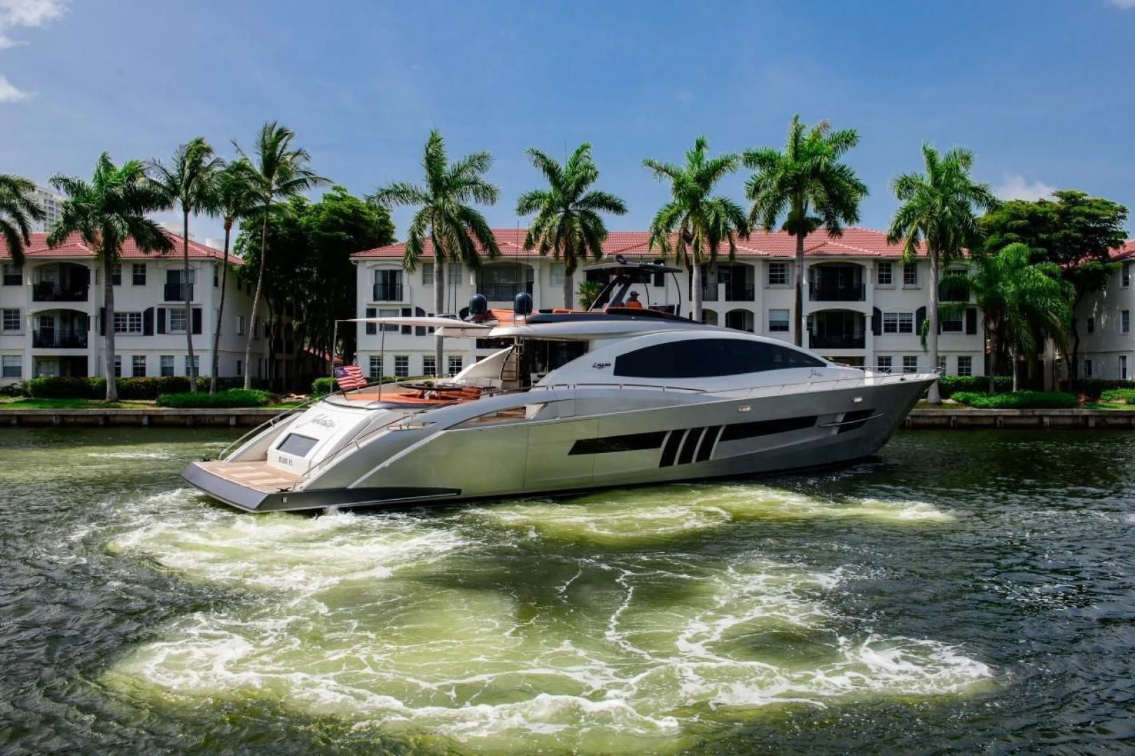 a boat in the water aboard CHAPTER II Yacht for Sale