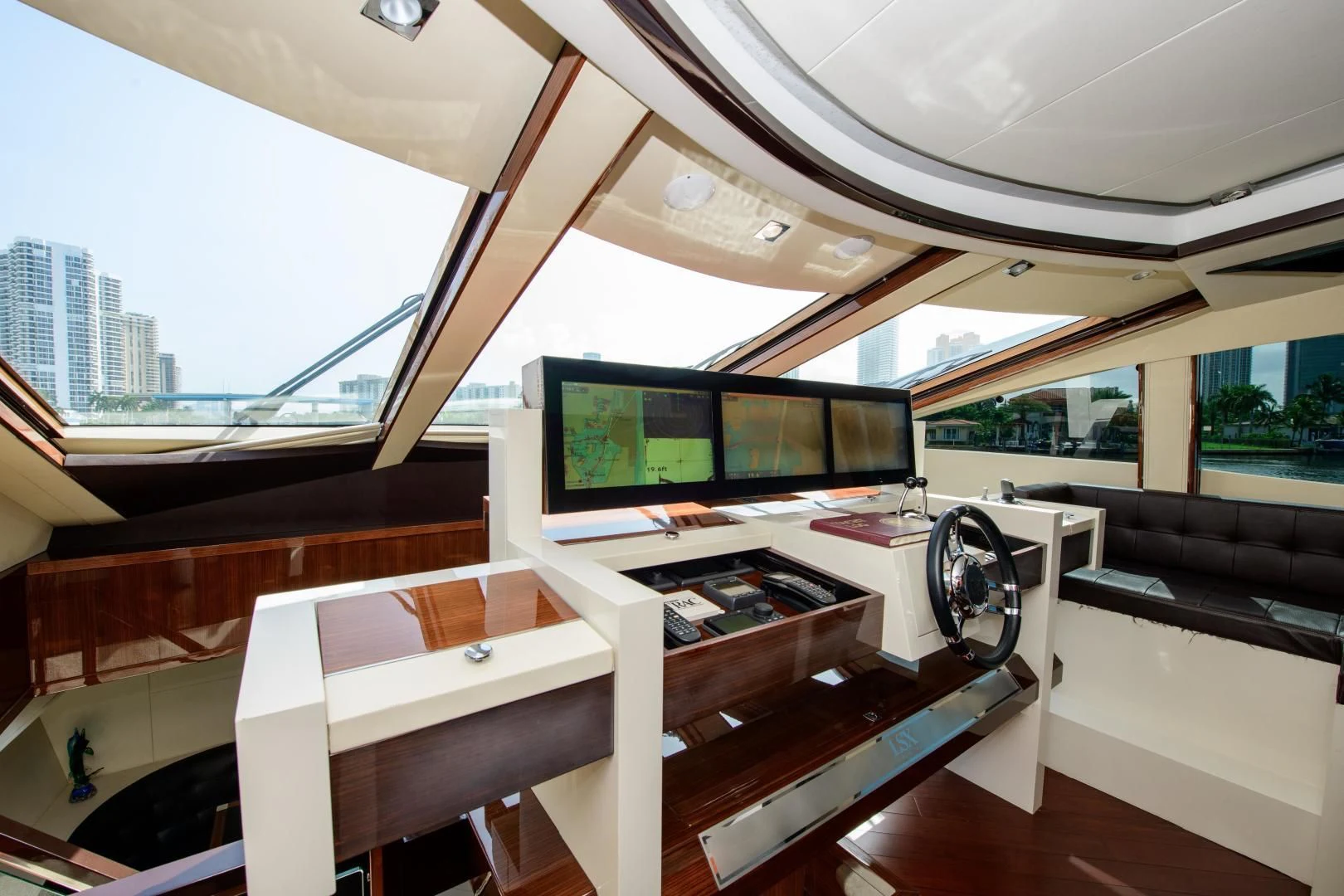 a boat on the water aboard CHAPTER II Yacht for Sale