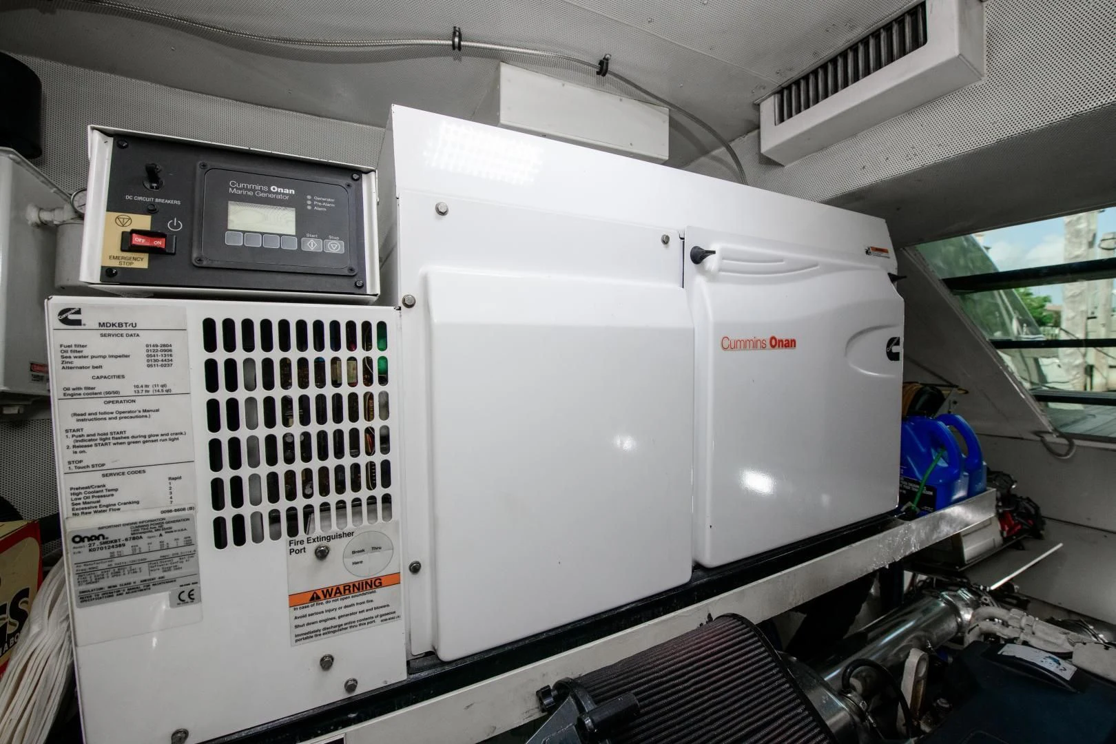 a machine with a screen aboard CHAPTER II Yacht for Sale