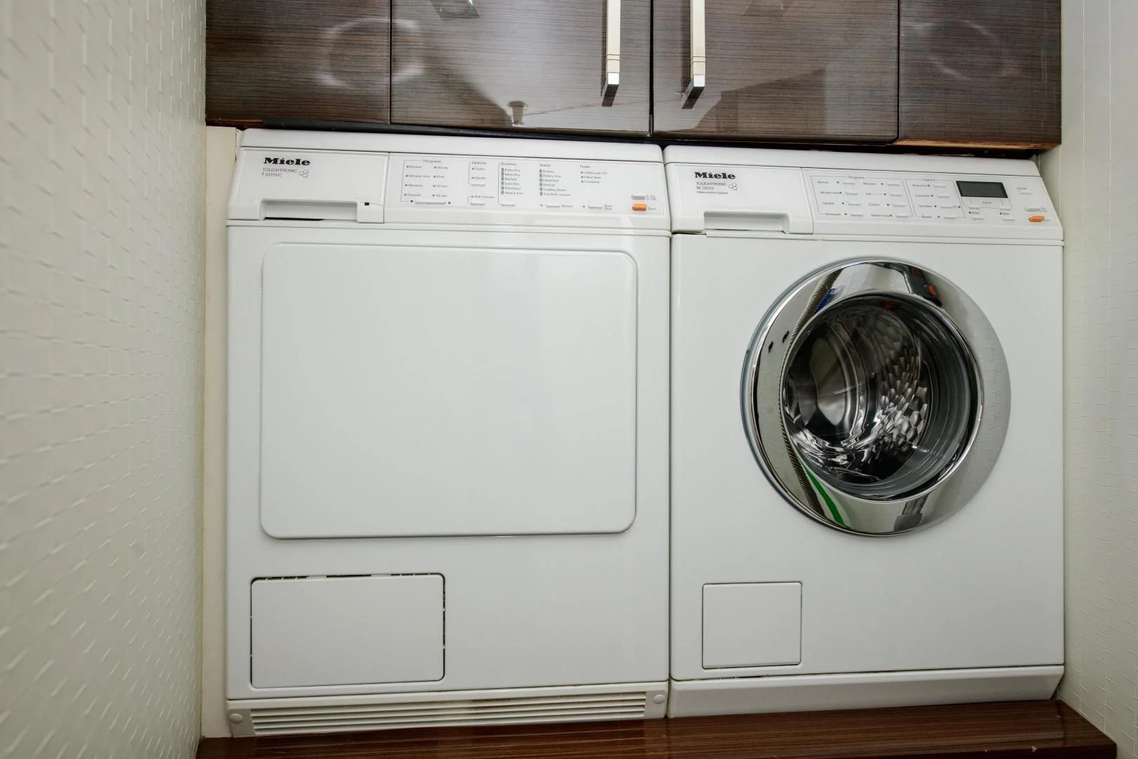 a group of washing machines aboard CHAPTER II Yacht for Sale