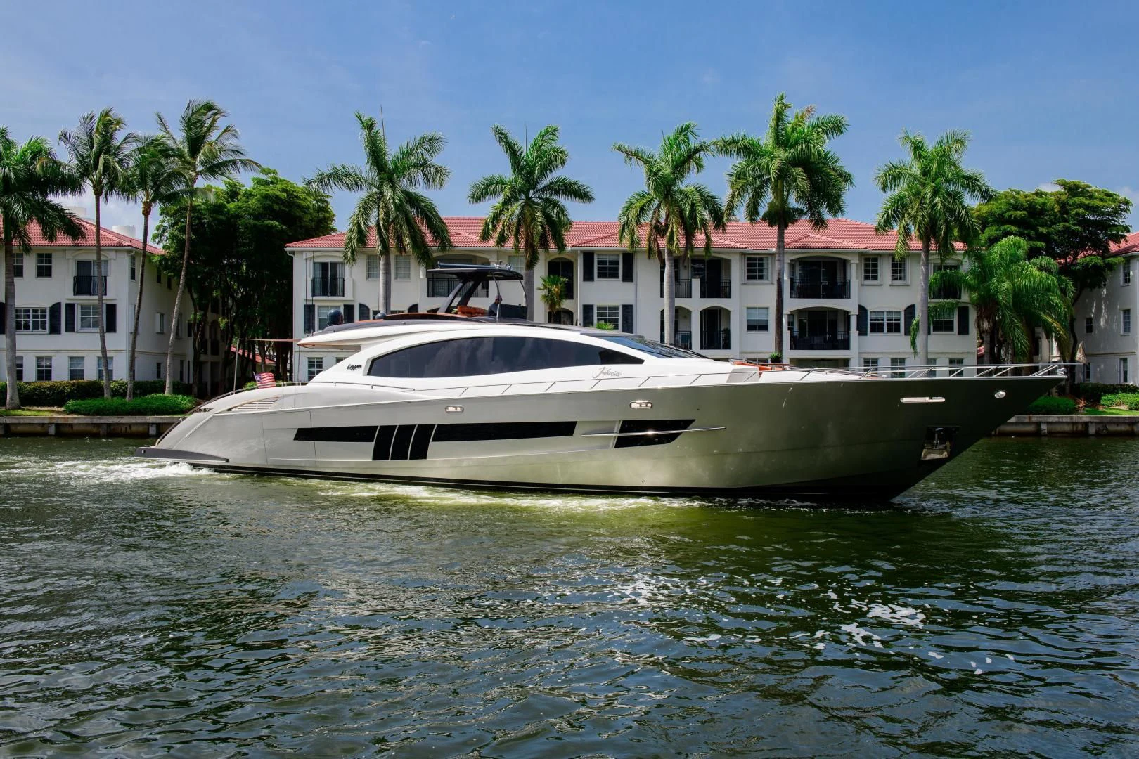 a boat on the water aboard CHAPTER II Yacht for Sale