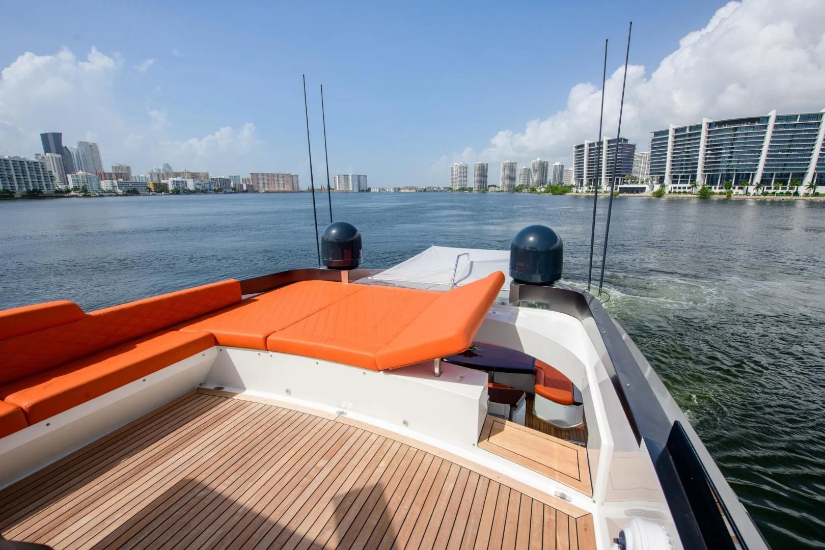 a boat on the water aboard CHAPTER II Yacht for Sale
