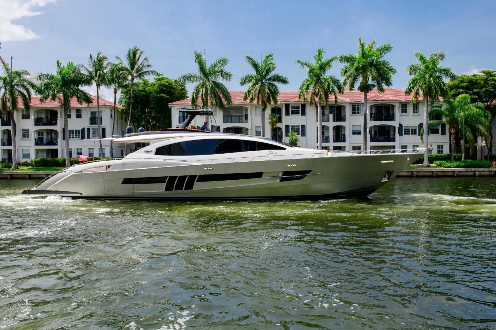 a boat in the water aboard CHAPTER II Yacht for Sale