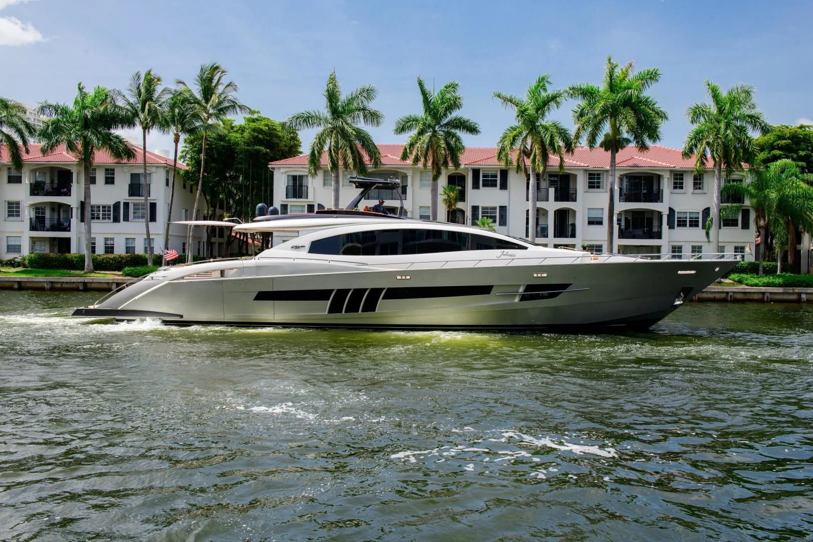 a boat in the water aboard CHAPTER II Yacht for Sale