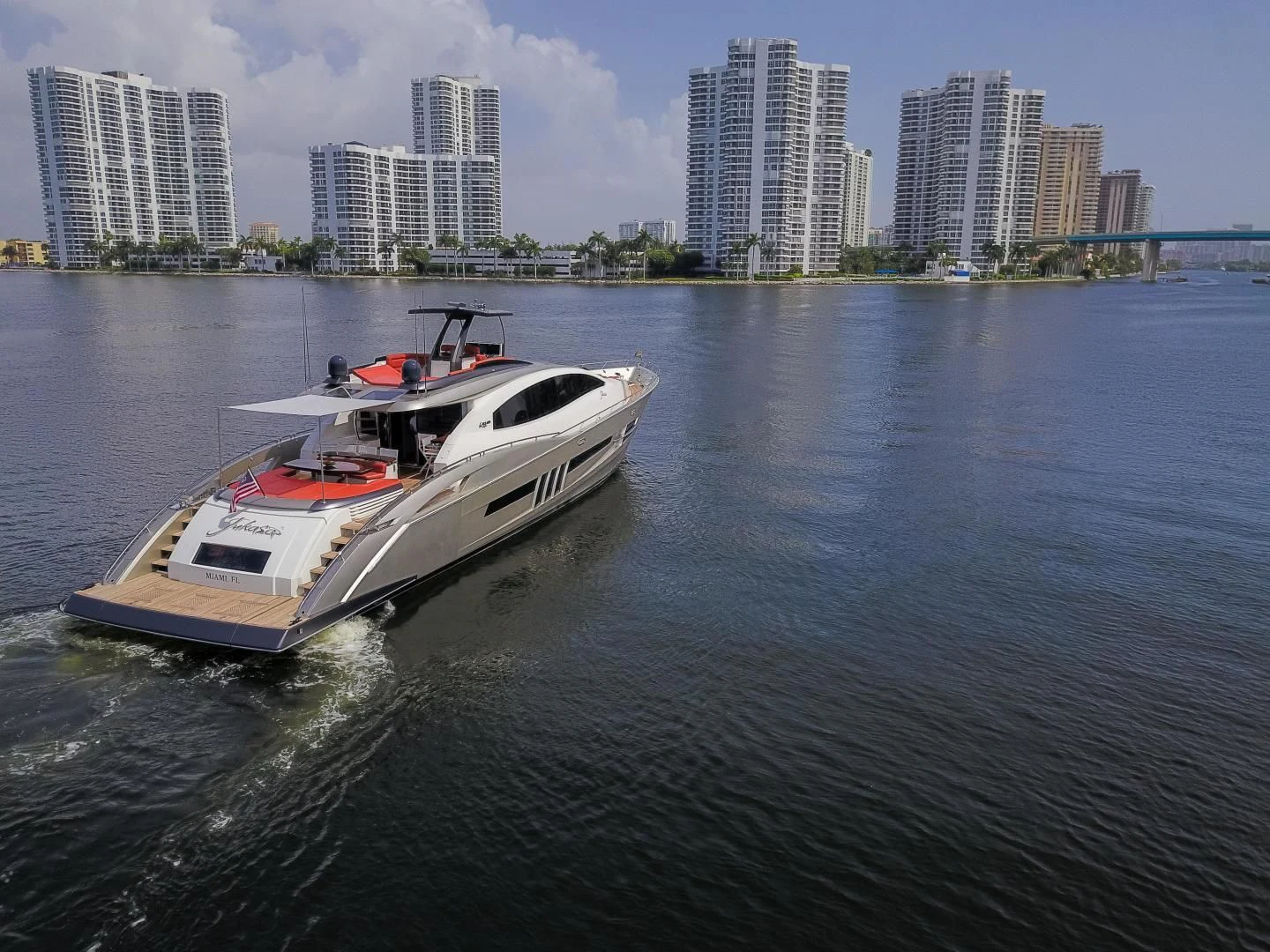 a boat on the water aboard CHAPTER II Yacht for Sale