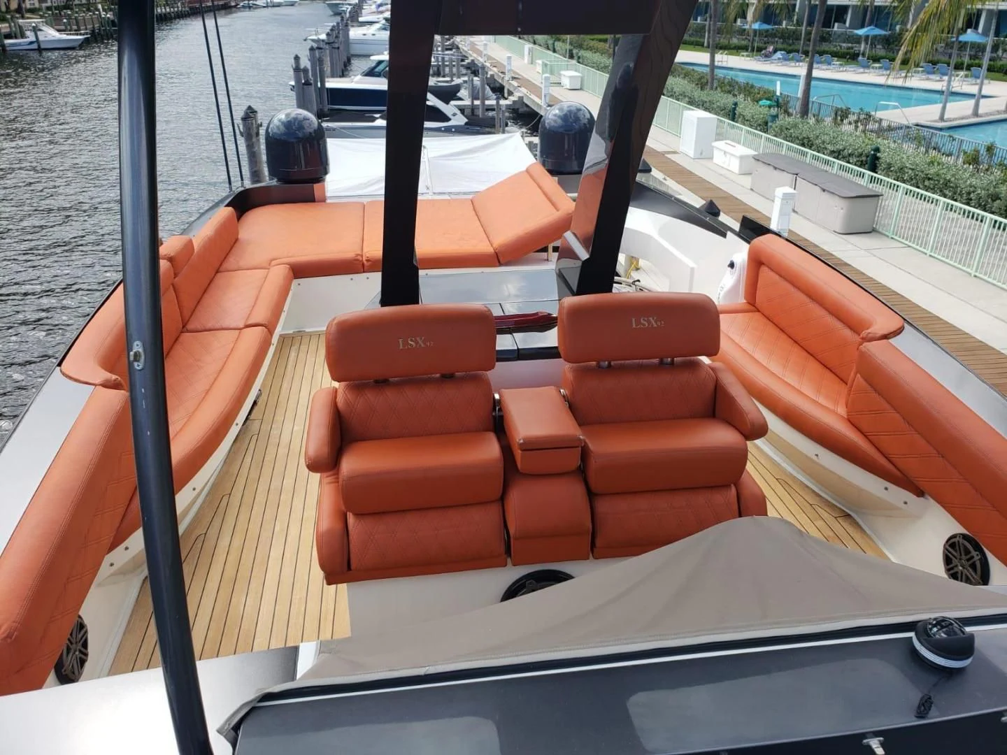 the inside of a boat aboard CHAPTER II Yacht for Sale