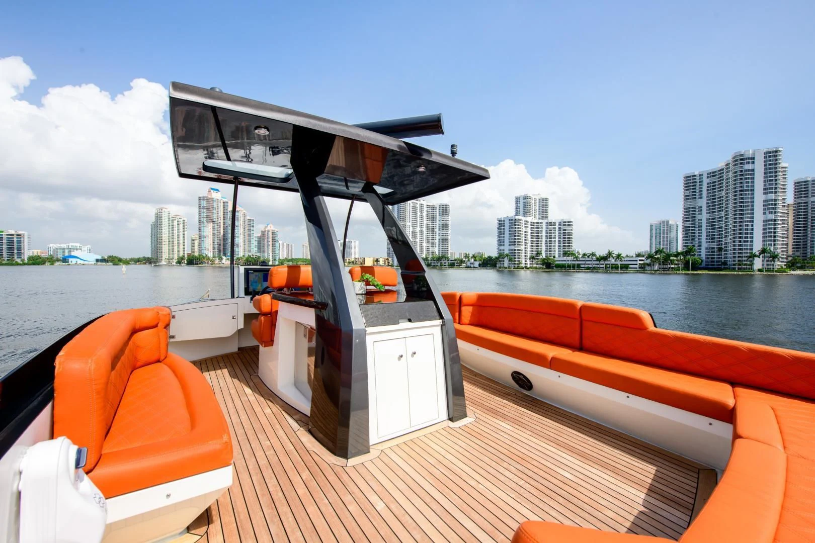 a boat on the water aboard CHAPTER II Yacht for Sale