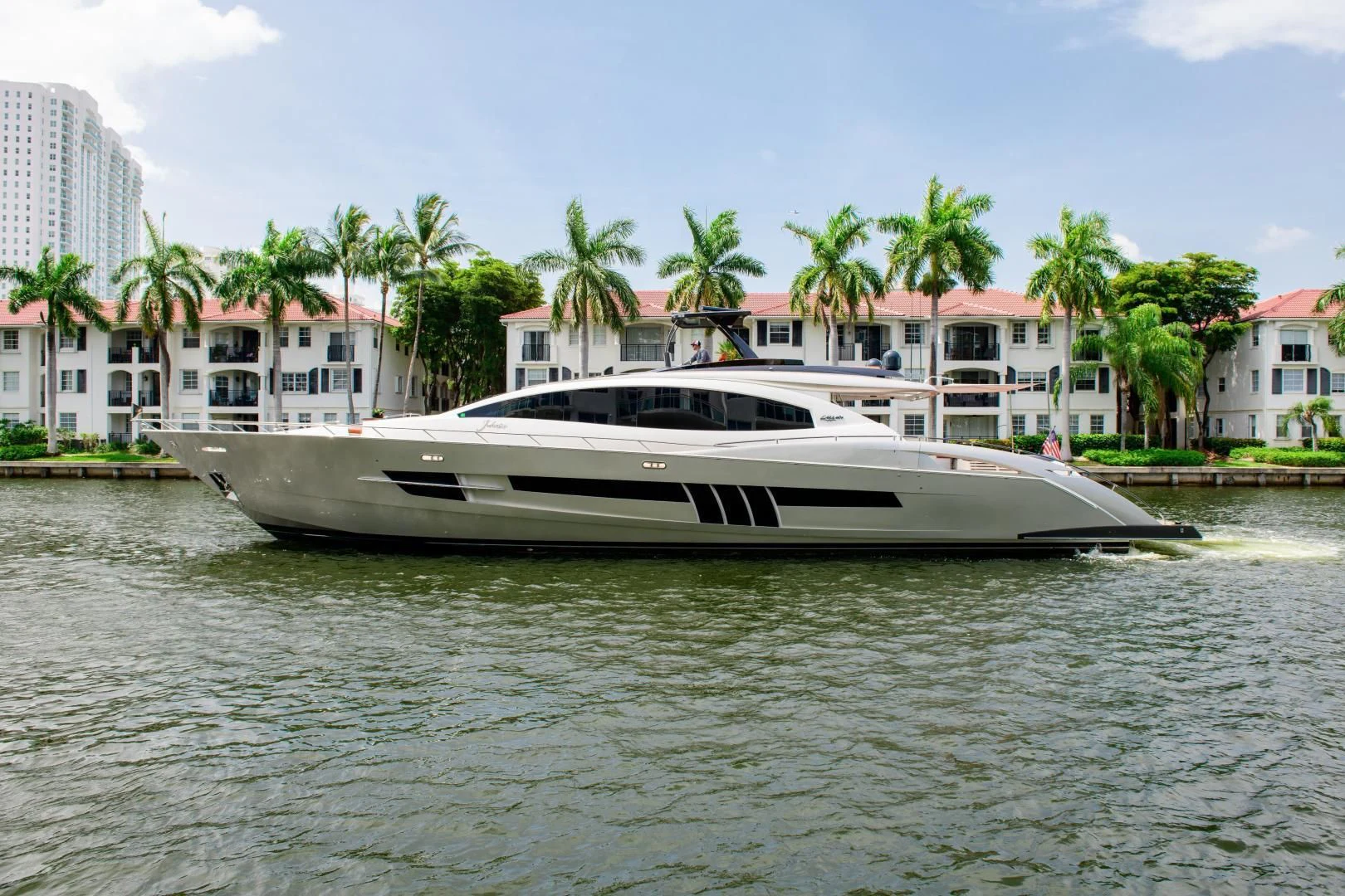 a boat on the water aboard CHAPTER II Yacht for Sale