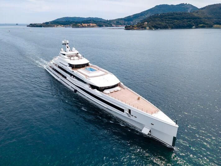 a boat on the water aboard MAR Yacht for Sale