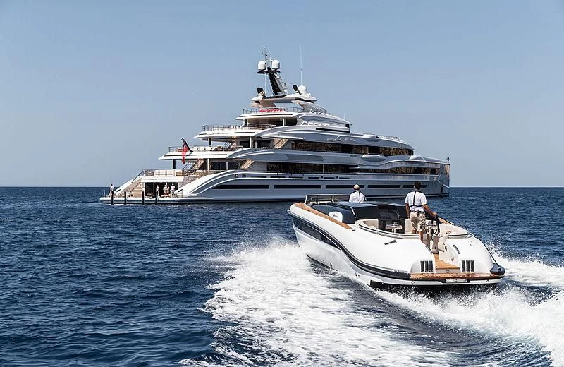 a boat on the water aboard MAR Yacht for Sale