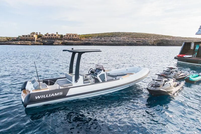 a boat in the water aboard EMERALD Yacht for Charter