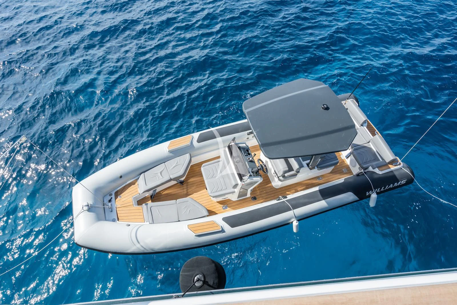 a boat on the water aboard EMERALD Yacht for Charter