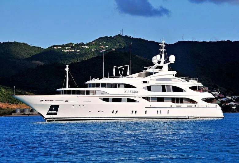 a white yacht in the water aboard JAGUAR Yacht for Charter