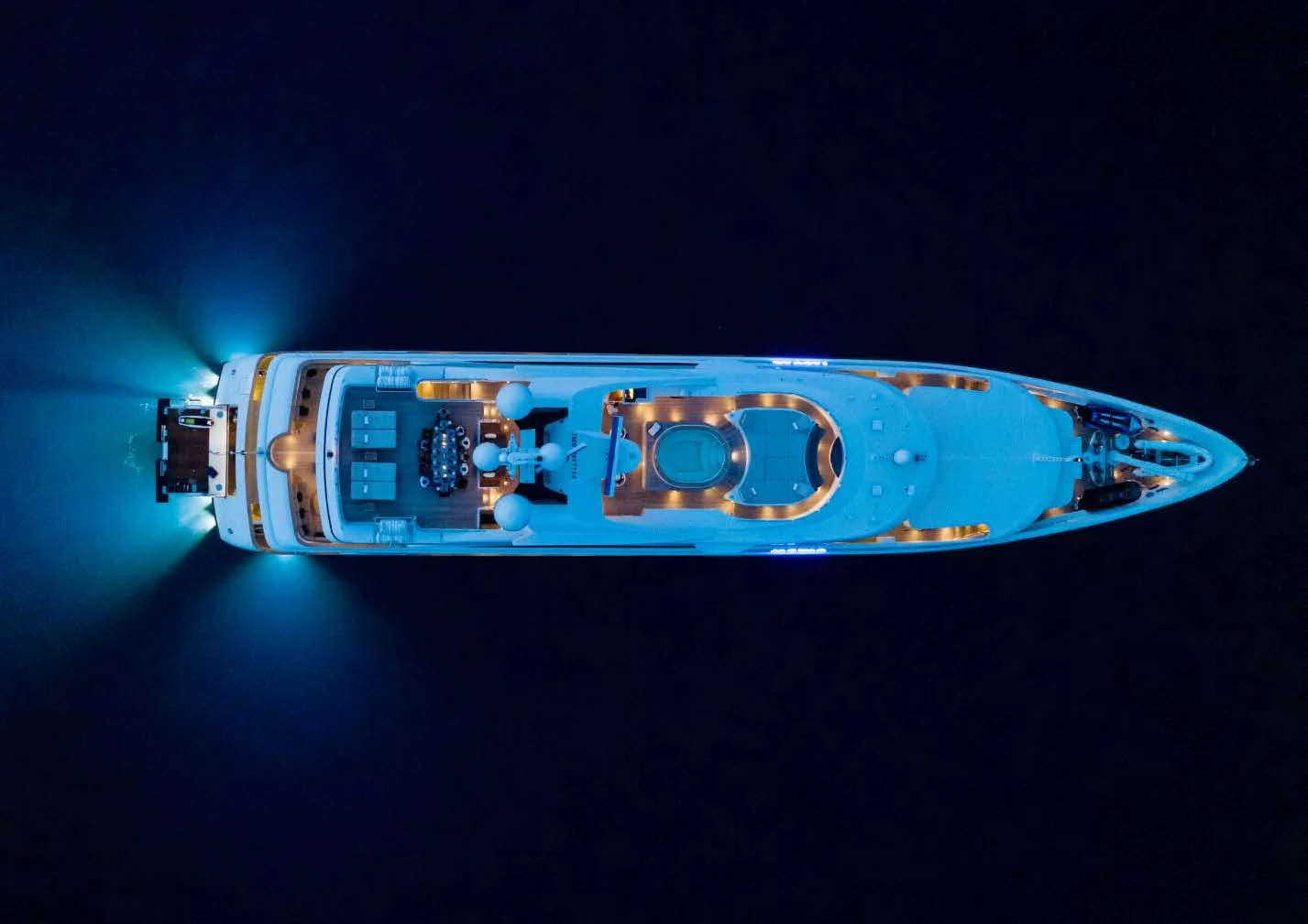 a close-up of a chip aboard JAGUAR Yacht for Charter