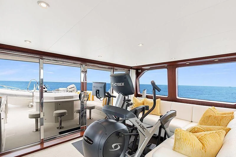 inside of a boat aboard LEMONADE Yacht for Sale