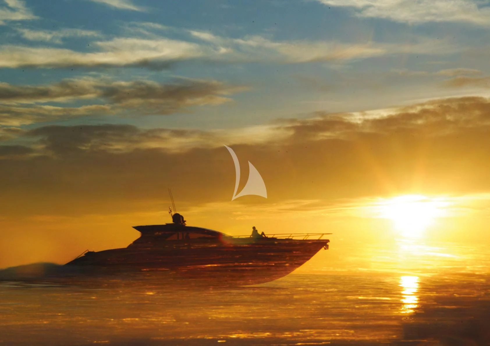 a boat in the water aboard W Yacht for Sale