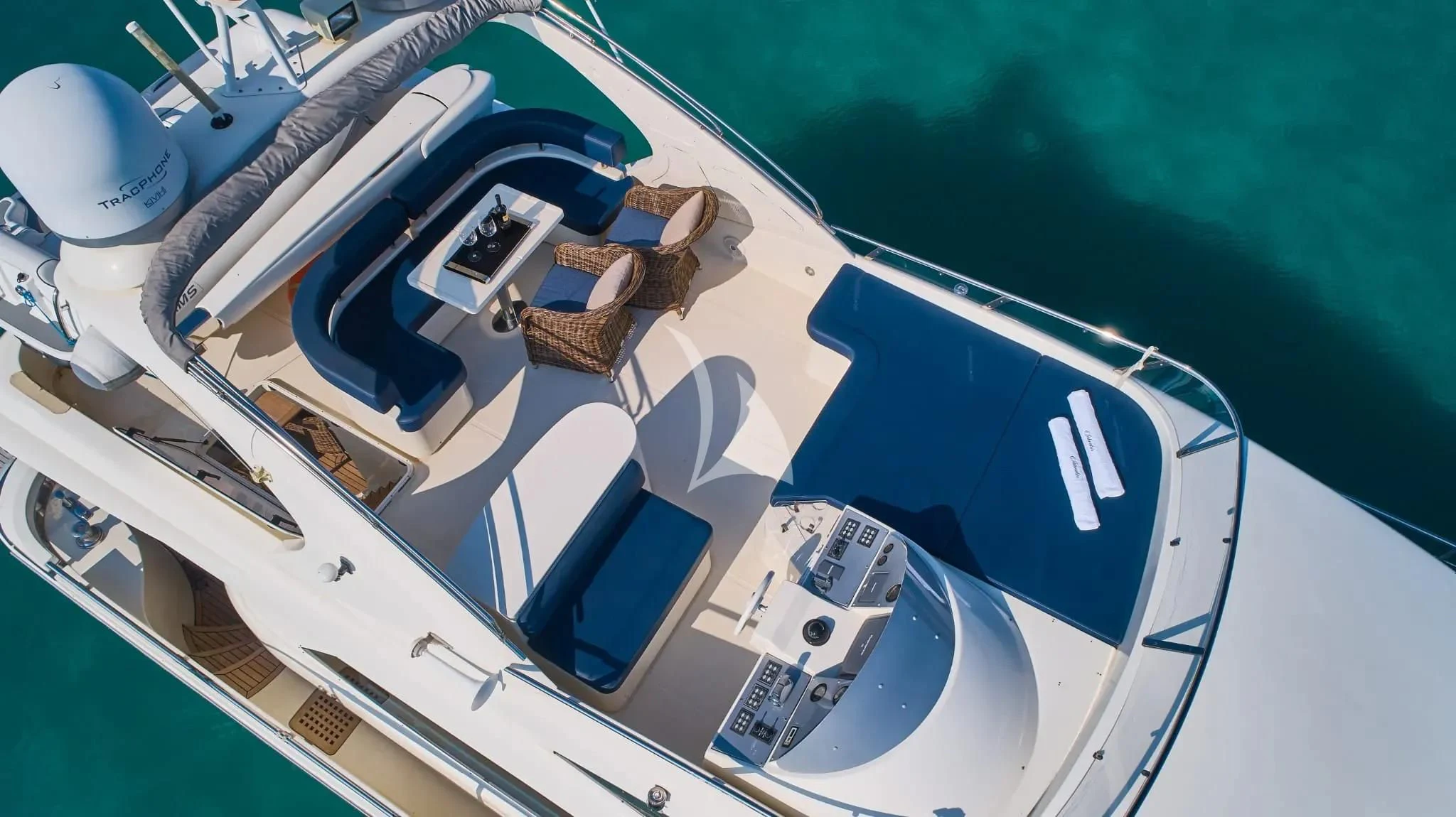 a boat on the water aboard W Yacht for Sale