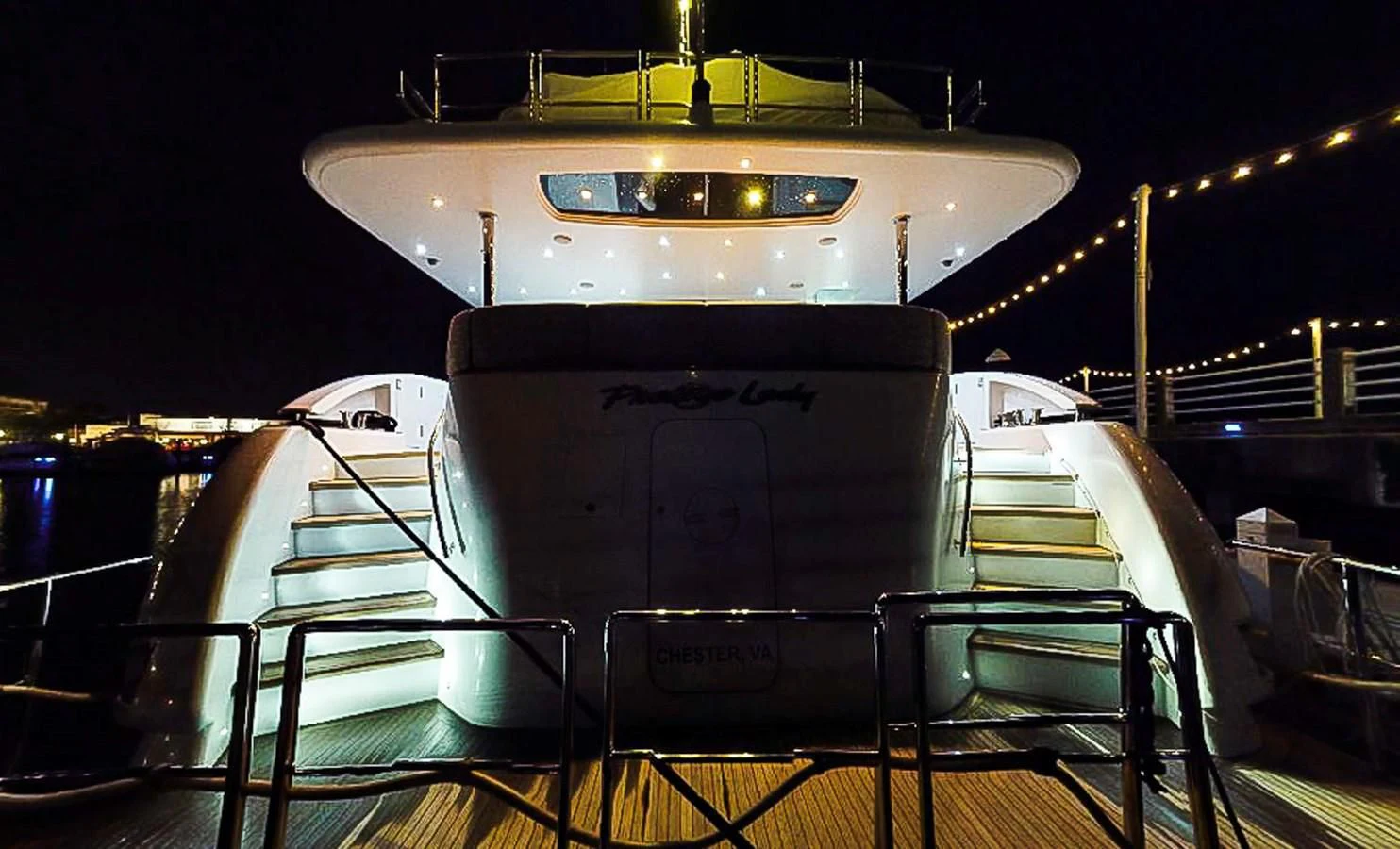 a boat on a body of water aboard IDLETYME II Yacht for Sale