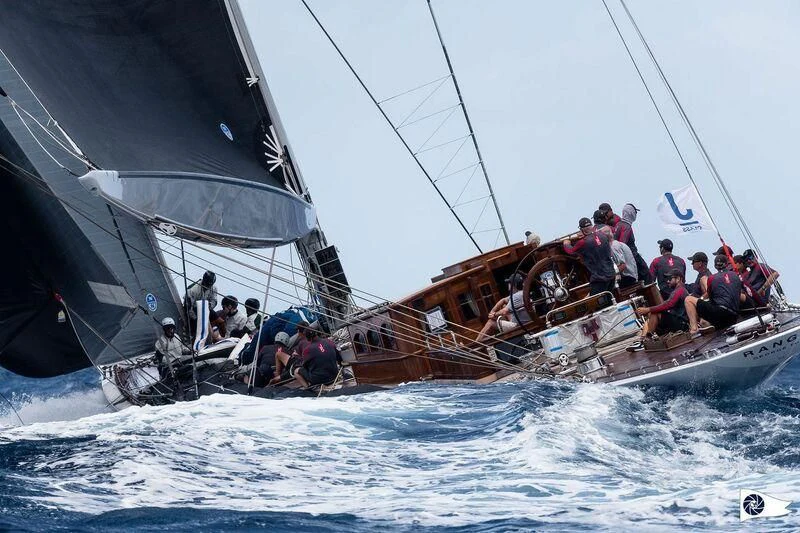 a group of people on a boat aboard RANGER Yacht for Sale