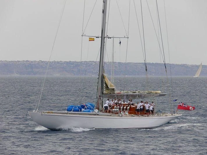 a boat with people on it aboard RANGER Yacht for Sale
