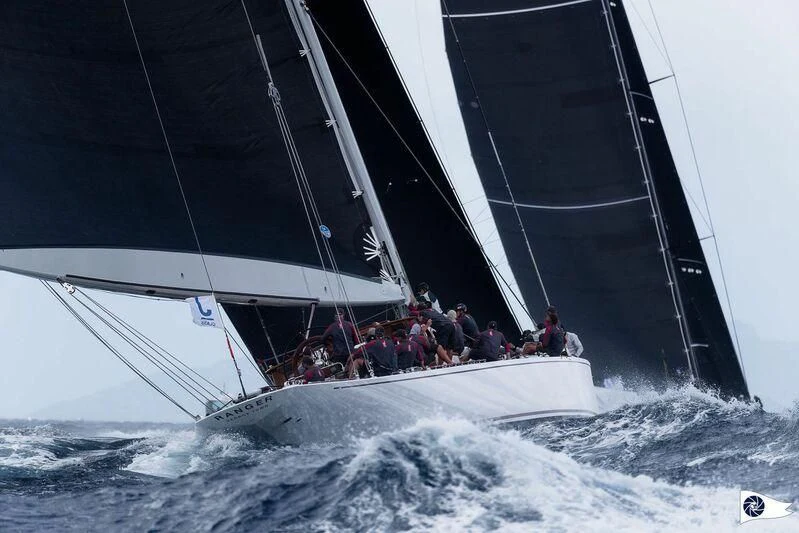 a group of people on a sailboat aboard RANGER Yacht for Sale